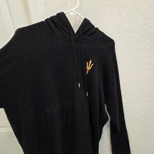 Tommy Bahama Black Sweater with Embroidered Logo